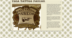 Desktop Screenshot of paiatattooparlor.com